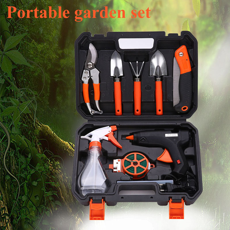 Hardware  Electric Glue Gun Garden Flower Tool Set