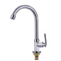 Mayitr Stainless Steel 360 Degree Swivel Water Tap Single Hole Kitchen Cold Basin Sink Tap Faucet For Household Hardware