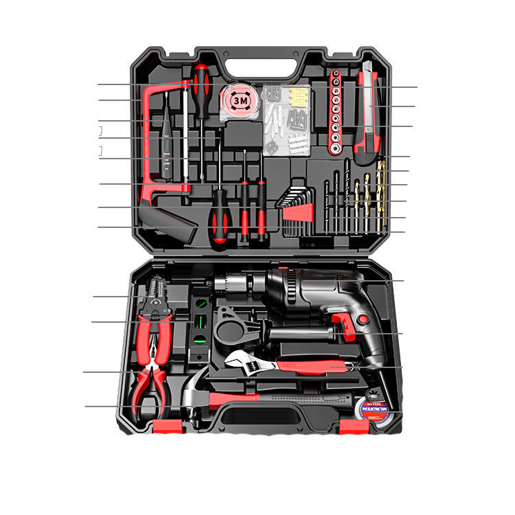 Toolbox Set, Household Multi-function, Family Car, Daily Electrical Hardware, Universal Maintenance