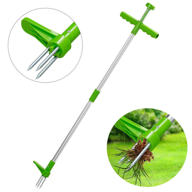 Long Handle Weed Puller Multifunctional Garden Weeding Tool