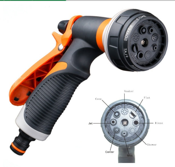 Gardening spray gun for watering flowers