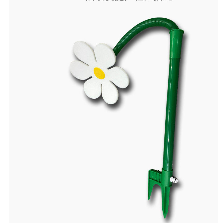 Garden Sprinkler Plastic Sprinkler Sunflower Sprinkler Garden Work Tool Adjustable Sprinklers And Garden Hoses