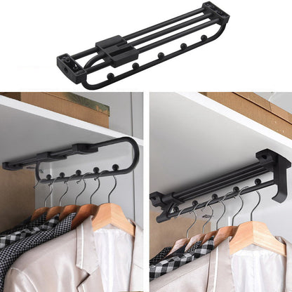 New Wardrobe Clothes Rail Telescopic Hardware Accessories