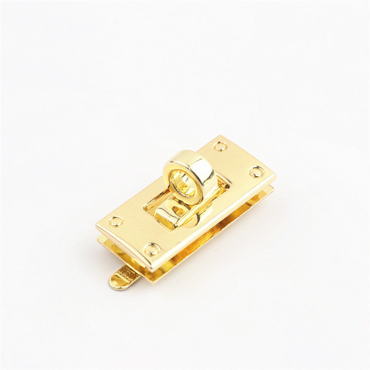 Box And Bag Hardware Accessories Golden Die Casting Screw Lock