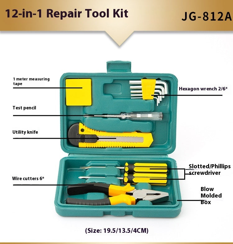 Household Hardware Tools Repair Kit Suit