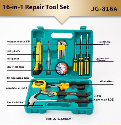 Household Hardware Tools Repair Kit Suit