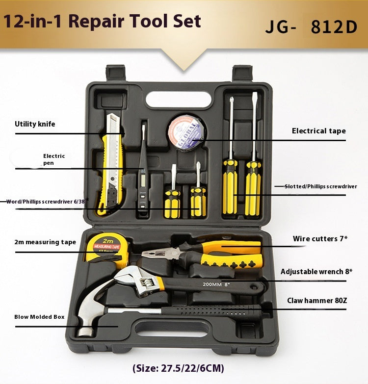 Household Hardware Tools Repair Kit Suit