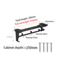 New Wardrobe Clothes Rail Telescopic Hardware Accessories