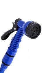 Latex Natural Telescopic Water Hose High Pressure Car Wash Water Gun Watering Flower Watering Vegetable Hose Summer