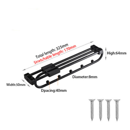 New Wardrobe Clothes Rail Telescopic Hardware Accessories