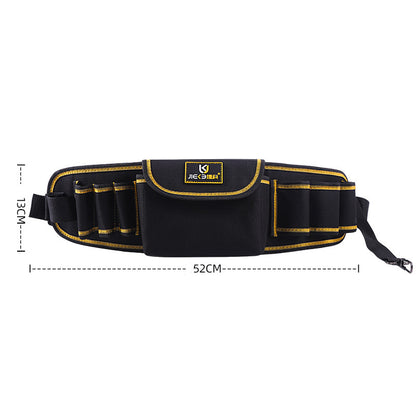 Multifunctional Maintenance Electrician Waist Bag Oxford Cloth Hardware Tool