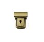 Light Gold Silver Gun Black Lock Box And Bag Hardware Accessories Mortise Lock